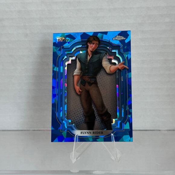 Disney Topps Chrome Sapphire 2024 Flynn Rider #140 Rapunzel Tangled - Picture 3 of 4